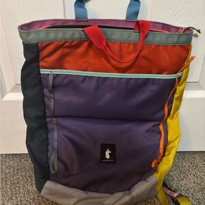 Cotopaxi todo convertible 16l tote